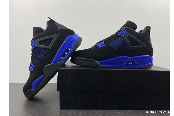 4 THUNDER RETRO CT8527-018 CT8527-018 BLUE JORDAN AIR 0421